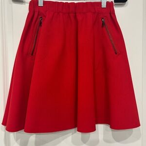 Zara Red Mini Skirt